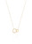 Interlocking Rings Necklace [JNOTH0100]