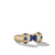 Renaissance Ring with Lapis and Hampton Blue Topaz [JROTH0479]