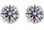 Solitaire Diamond Earrings, 6.02 [1ESTX4365]