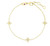 Love By The Yard Diamond Station Bracelet [JBOTH0580]