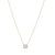 Diamond Baguette Pendant Necklace [JNPEN0377]