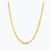 Classic Coin Square Link Necklace [2NAGX3828]