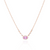 Pink Sapphire And Diamond Necklace [JNOTH0513]