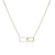 Diamond Oval Link Pendant Necklace [JNPEN0483]