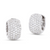 Pave Diamond Hoop Earrings [JEHOP0277]
