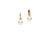 Pearls My Way South Sea Pearls and Diamond Clips in Yellow Gold [JEOTH0645]