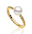 Rope Ring with South Sea Keshi Pearl [JROTH0653]