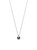 Classic Black South Sea Pearl and Diamond Pendant Necklace [2CPSD0149]