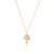 Diamond Mushroom Pendant Necklace [JNPEN0433]