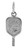 Pickleball Paddle Charm [JCHRM0157]