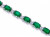 Emerald and Diamond Line Bracelet [JBOTH0656]