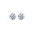 Solitaire Diamond Earrings, .30 [JESSD0243]