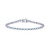 Diamond Line Bracelet, 3.22 [1BLIN0761]