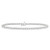 Four Prong Diamond Line Bracelet, 2.03 [JBLIN0098]
