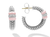 Pink Caviar Diamond Hoop Earrings [JEHOP0379]