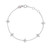 Love By The Yard Diamond Station Bracelet [JBOTH0985]