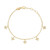 Love By The Yard Diamond Station Bracelet [JBOTH0986]