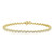 Zig Zag Diamond Bracelet, 4.20 [1BLIN0763]