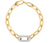 Designer Gold Diamond Paperclip Bracelet [JBOTH0956]