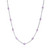 Silk Pink Sapphire & Diamond Necklace [JNOTH0898]