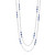Silk Sapphire & Diamond Necklace [JNOTH0899]