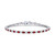 Ruby and Diamond Bracelet [JBLIN0006]
