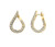 Scallop Artisan Drop Earrings [JEOTH0259]