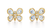 Piccola Luna Butterfly Earrings [JESTD0388]