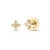 Love in Verona Four Petal Stud Earrings [JESTD0555]