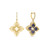 Venetian Princess Four Leaf Flower Drop Earrings [JEOTH0960]