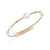 Beaded Flexible Pearl Bangle Bracelet [JBBAC0443]