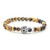 Anthem Tiger Eye Skull Bracelet [JBOTH1169]