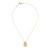 Small Diamond Dog Tag Pendant Necklace [1DFAD4206]
