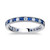 Sapphires and Diamonds Eternity Band [1WSDX0543]