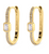 Diamond Hoop Earrings [JEHOP0469]