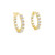 Inside Out Diamond Hoop Earrings [JEHOP0577]