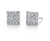 Pyramid Stud Diamond Earrings [JESTD0454]