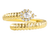 Textured Wrap Ring with Diamonds [JROTH1050]