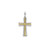 Anthem Small Two Tone Cross Amulet [JCHRM0307]