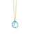 Rock Candy Blue Topaz Pendant Necklace [JNPEN0791]