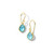 Rock Candy Blue Topaz Drop Earrings [JEOTH1022]