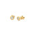 Double Bezel Diamond Stud Earrings, .22 [JESSD0389]