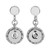 Sparkle Barrel Drop Earrings [JEOTH0767]