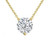 Solitaire Diamond Pendant Necklace, 1.51 [JNPEN0767]