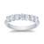 Seven Stone Oval Diamond Band [1WADX5761]