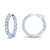 Inside Out Diamond Hoop Earrings [1EAHP0749]