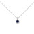 Tanzanite Diamond Pendant Necklace [JNPEN0107]