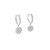Diamond Cluster Drop Earrings [JEOTH0714]
