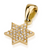 Diamond Star of David Charm [JCHRM0233]
