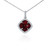 Ruby and Diamond Pendant Necklace [JNPEN1152]